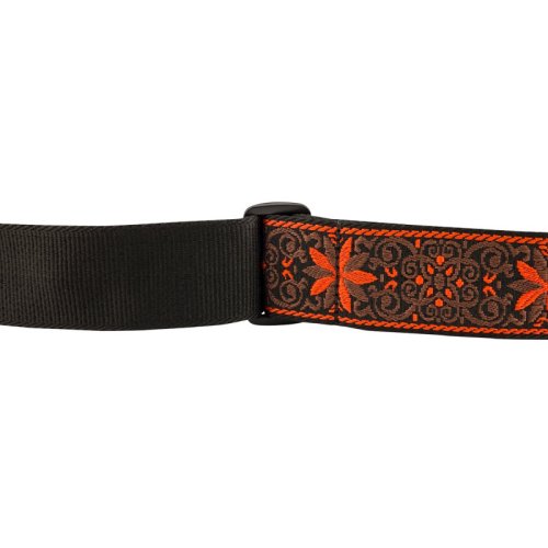 Ремінь для гітари STRAP 2" PASADENA WOVEN ORANGE SNOWFLAKE Фото №3 Ремінь для гітари STRAP 2" PASADENA WOVEN ORANGE SNOWFLAKE Фото №3