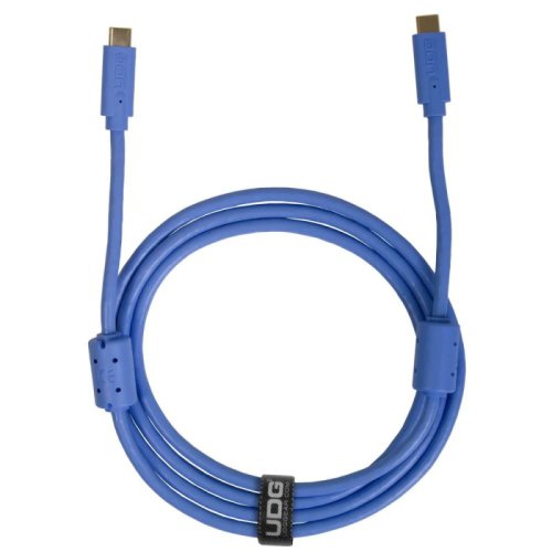 Готовий кабель Ultimate Cable USB 3.2 C-C Blue Straight 1,5m Фото №4