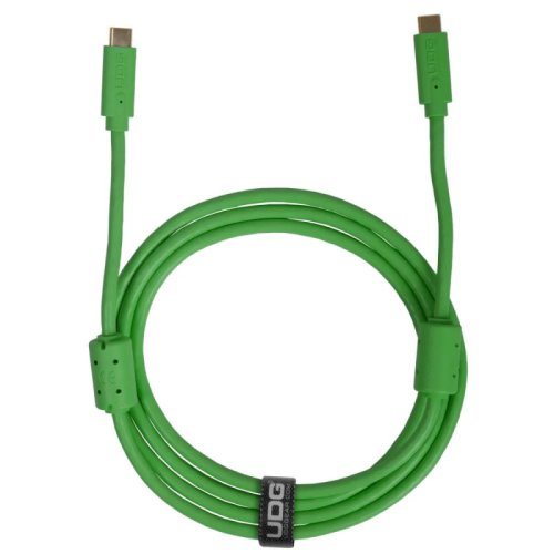 Готовий кабель Ultimate Cable USB 3.2 C-C Green Straight 1,5m Фото №4