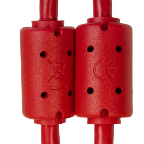 Готовий кабель Ultimate Cable USB 3.2 C-C Red Straight 1,5m Фото №3