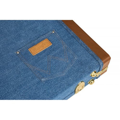 Кейс для электрогитары X WRANGLER DENIM CASE STRATOCASTER/TELECASTER INDIGO Фото №6