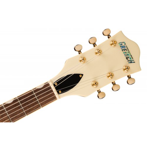 Полуакустическая электрогитара ELECTROMATIC PRISTINE LTD CENTER BLOCK DOUBLE-CUT WITH BIGSBY WHITE GOLD Фото №5