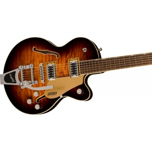 Напівакустична електрогітара G5655T-QM ELECTROMATIC CENTER BLOCK JR. SINGLE-CUT QUILTED MAPLE WITH BIGSBY SWEET TEA Фото №3