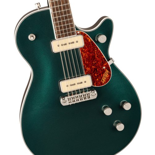 Электрогитара G5210-P90 ELECTROMATIC JET TWO 90 SINGLE-CUT WITH WRAPAROUND TAILPIECE CADILAC GREEN Фото №4