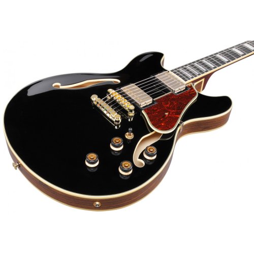 Полуакустическая электрогитара AS93BC BK Фото №4