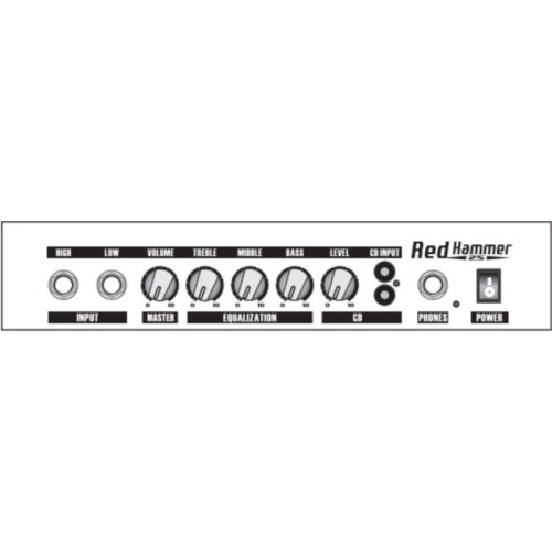 Комбоусилитель Red Hammer-25 Фото №2 Комбоусилитель Red Hammer-25 Фото №2
