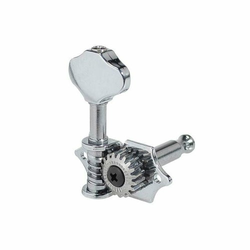 Колки для акустической гитары WJ28N 3+3 CR Фото №2