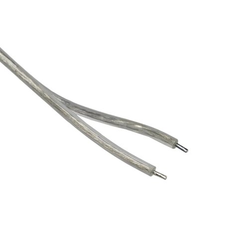 Провод прозрачный с разъемом мама (2х0.5mm; 5.5х2.1; 2М) Фото №2