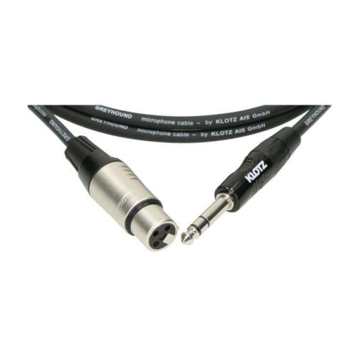 Готовый кабель GRG1FP01.5 GREYHOUND MICROPHONE CABLE FEMALE XLR BALANCED JACK 1.5 M Фото №2