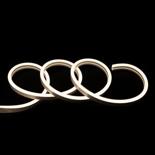 Светодиодный LED неон 8x16, IP68, 220V, Series "GL", Нейтральний-Белий, PRO Фото №2