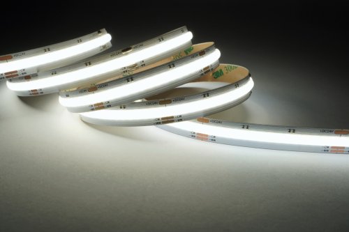Светодиодная LED лента PROLUM™ 24V; COB; 640LED; IP20; Series "SG", Белый+Тепло-Белый (2700-6500K) Фото №3