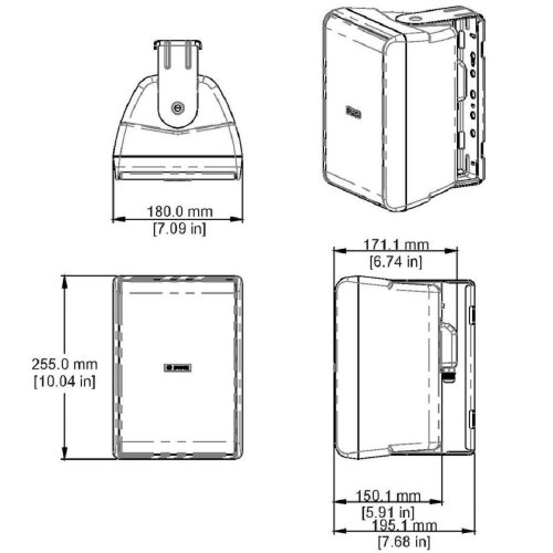 Настінна акустична система LB20-PC60EW-5D(L) пара Фото №4 Настінна акустична система LB20-PC60EW-5D(L) пара Фото №4