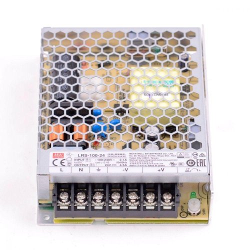 Блок питания Mean Well LRS-100-24 ( 108W;4,5A;24V;IP20,) Series "LRS" Фото №3