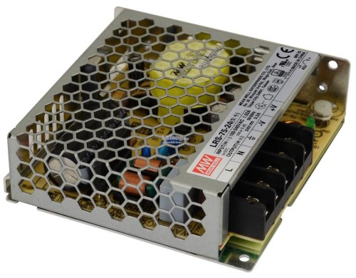 Блок питания Mean Well LRS-75-24 (76,8W; 3,2A; 24V; IP20) Series "LRS" Фото №3 Блок питания Mean Well LRS-75-24 (76,8W; 3,2A; 24V; IP20) Series "LRS" Фото №3