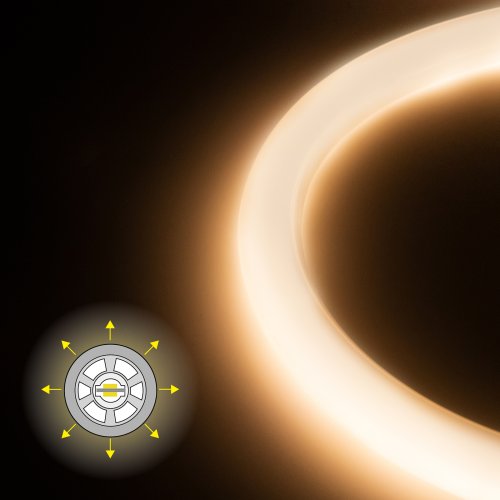 Профиль PROLUM Силиконовый Круглый D13 SERIES "PRO" Фото №5