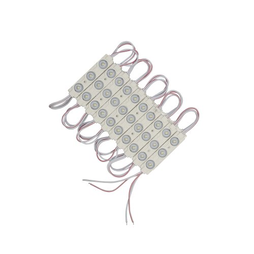 Світлодіодний модуль PROLUM V1, SMD2835, 3LED, 12V, 1W, З линзою, Белый Фото №3