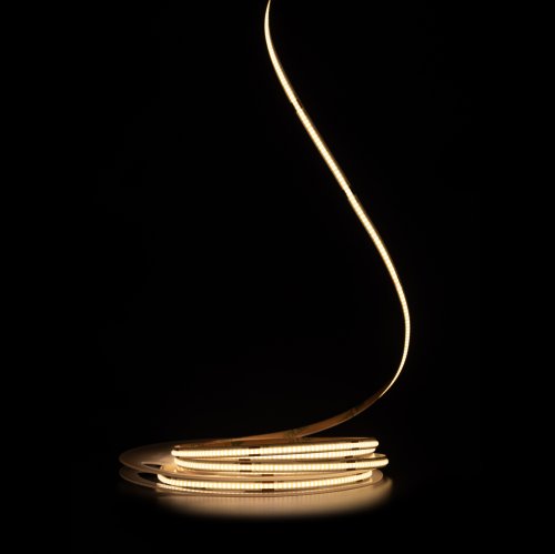 Светодиодная LED лента PROLUM™ 24V; СОВ; 480 LED; 5ММ; IP20; Series "SG", Тепло-Белый (2800-3200K) Фото №2