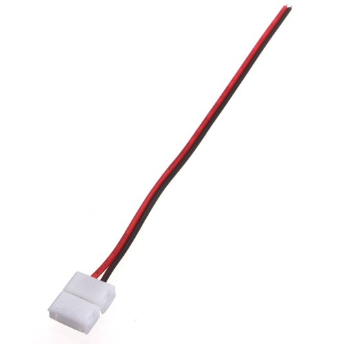 Соединительный кабель + 1 зажим для светодиодной ленты 2835\3528, 8мм Фото №6