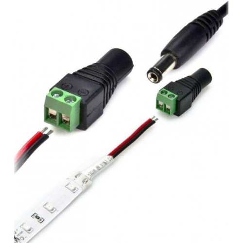 Штекер питания PROLUM™ 5,5 мм, Мама Фото №3