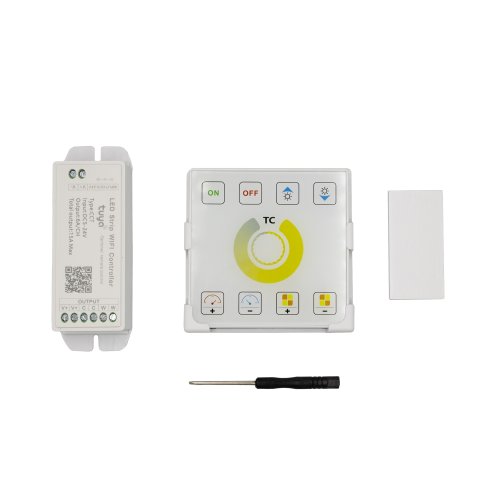 Сенсорная панель диммера управления PROLUM CCT; Wi-Fi; TUYA; 12A; Series: HomeLink Фото №2