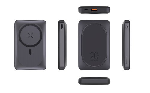 Внешний аккумулятор Power Bank VEGER MagOnStand 10000MA (W1175) Фото №4