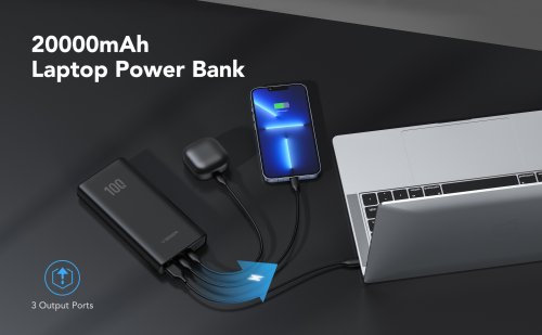 Внешний аккумулятор Power Bank VEGER 20000MAH (W2032C) Фото №8