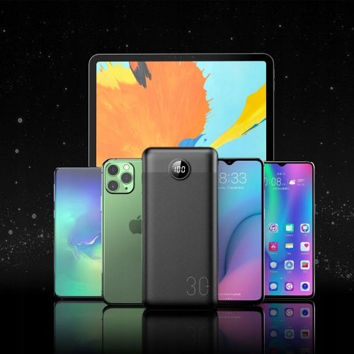 Внешний аккумулятор Power Bank VEGER 30000MAH (W3008PD) Фото №14