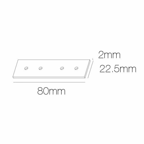 Соединитель механический линейный PROLUM™ магнитного трекового шинопровода - P20\P23 Фото №2