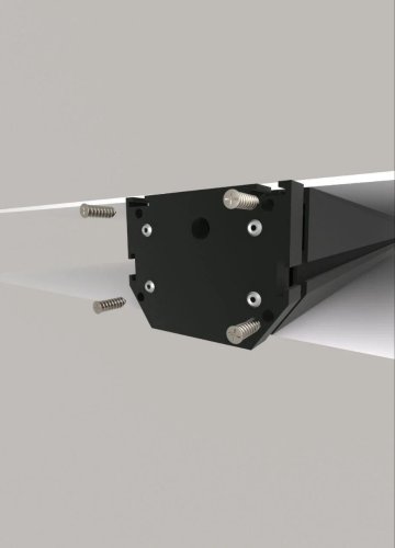 Комплект заглушек PROLUM™ M20; для магнитного трекового шинопровода - P19 (2шт) Фото №2