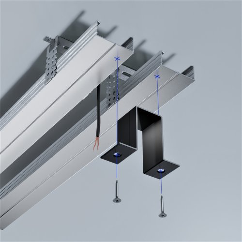 Крепление PROLUM™ M25 для магнитного трекового профиля - P25 Фото №5