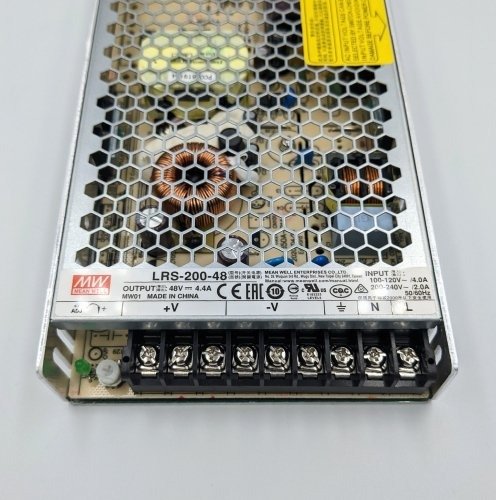 Блок живлення Mean Well LRS-200-48 (211,2W;4,4A;48V;IP20) Series "LRS" Фото №3