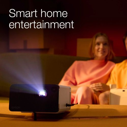 Проектор EF-21R FHD, 1000 lm, LASER, 1, Google TV, Quartz Rose Фото №3 Проектор EF-21R FHD, 1000 lm, LASER, 1, Google TV, Quartz Rose Фото №3