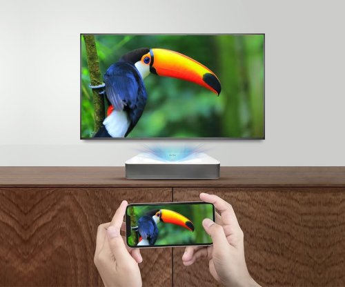 Проектор ультракороткофокусный BP5000 UHD, 2000 lm, LASER, 0.23, WiFi, Smart Aptoide Фото №3