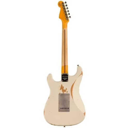 Электрогитара LIMITED EDITION CUSTOM SHOP EL DIABLO '55 STRATOCASTER HEAVY RELIC DESERT TAN Фото №2