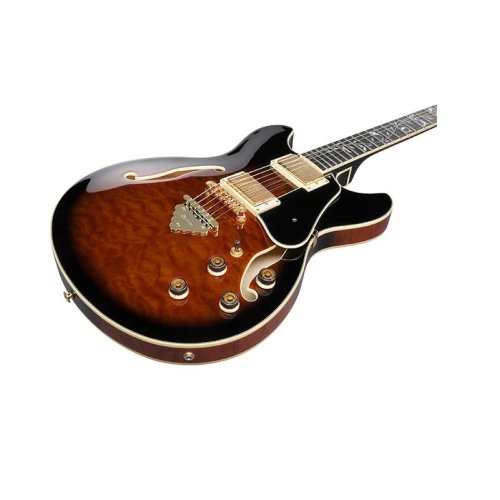 Полуакустическая электрогитара AS93QMSP DBS Фото №2 Полуакустическая электрогитара AS93QMSP DBS Фото №2