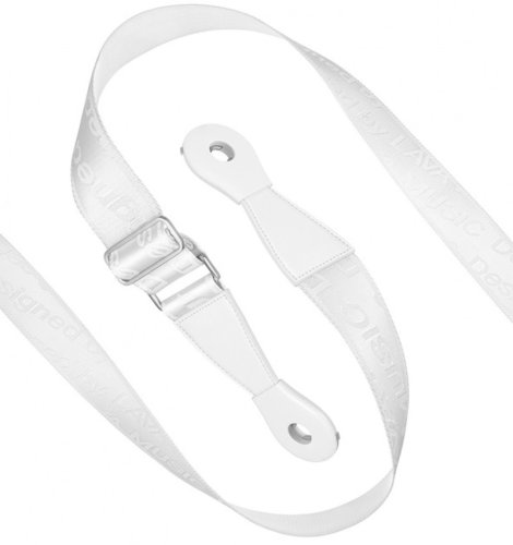 Ремень для гитары Ideal Strap 2 Woven Woven White Фото №2