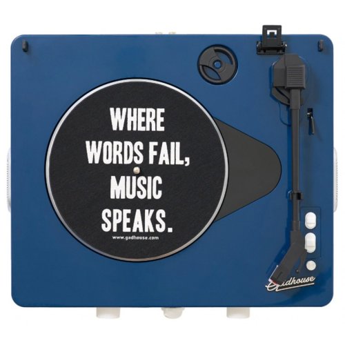 Програвач вінілу Brad Retro MK II (Navy) Фото №4 Програвач вінілу Brad Retro MK II (Navy) Фото №4