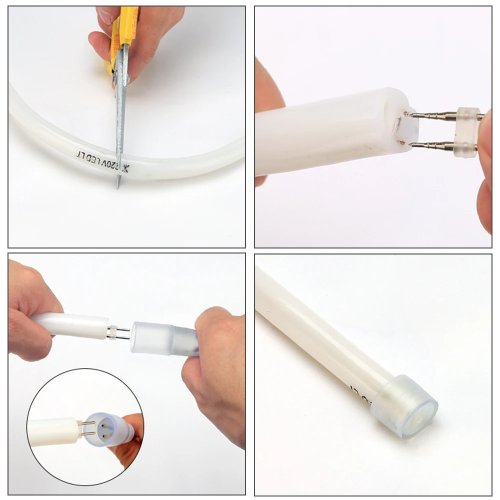 Світлодіодний неон PROLUM™ Круглий D13, IP68, 220V, Series "RN", Білий, PRO Фото №3 Світлодіодний неон PROLUM™ Круглий D13, IP68, 220V, Series "RN", Білий, PRO Фото №3