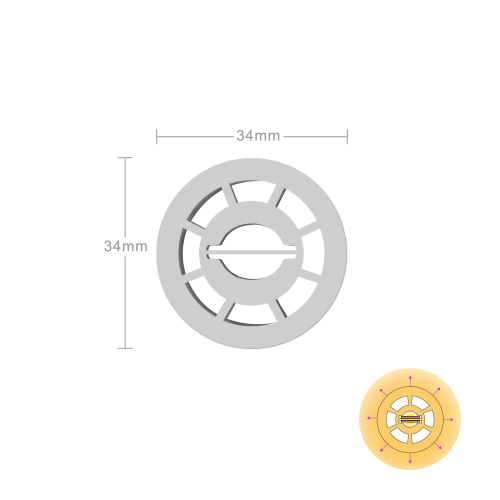 Профиль PROLUM Силиконовый Круглый D34 SERIES "PRO" Фото №2 Профиль PROLUM Силиконовый Круглый D34 SERIES "PRO" Фото №2