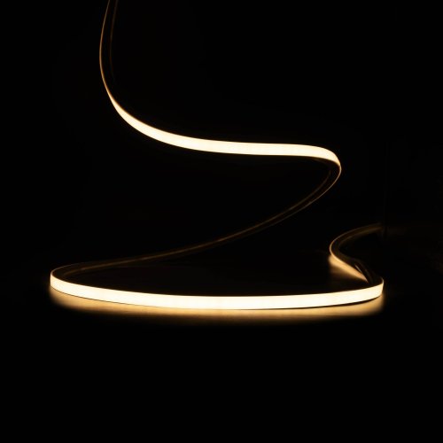 Светодиодный неон PROLUM™ 10x10 , IP68, 220V, Series "NL", PRO,  Теплый-Белый Фото №2