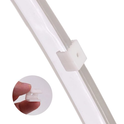 Монтажное крепление PROLUM™ для неона 10x10 Фото №4 Монтажное крепление PROLUM™ для неона 10x10 Фото №4