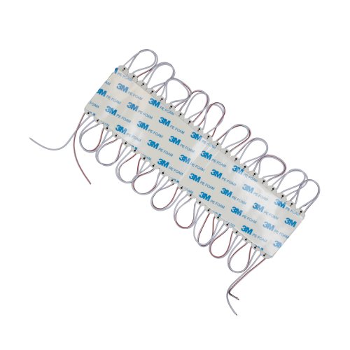 Світлодіодний модуль PROLUM V1, SMD2835, 3LED, 12V, 1.5W, IP66, З лінзою 160°, Білий Фото №3