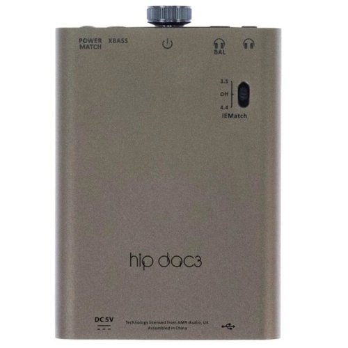 Підсилювач для навушників Hip-Dac 3 Titanium Фото №3