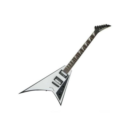 Электрогитара JS SERIES RHOADS JS32T WHITE WITH BLACK BEVELS Фото №2