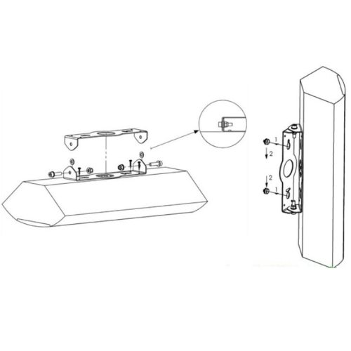 Акустична система Venere ON WALL white Фото №8 Акустична система Venere ON WALL white Фото №8
