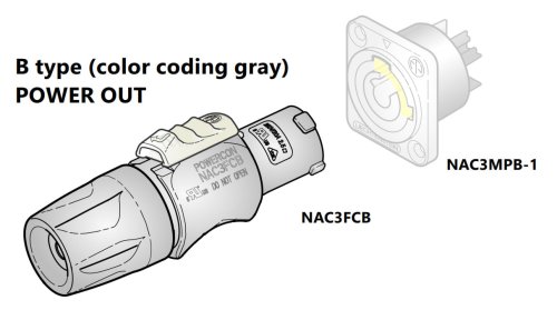 Конектор живлення NAC3FCB Фото №3
