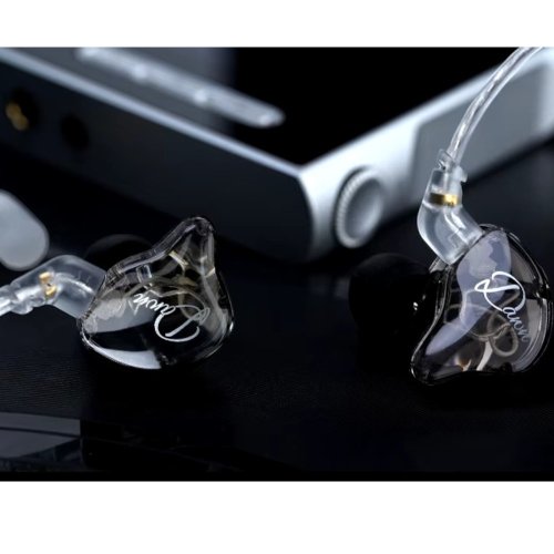 Навушники Dawn CRYSTAL MIC silver cable Фото №2 Навушники Dawn CRYSTAL MIC silver cable Фото №2