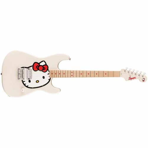 Электрогитара HELLO KITTY STRATOCASTER WHITE Фото №2
