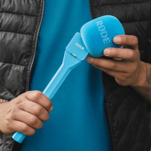 Мікрофонний тримач Interview GO Blue Фото №2