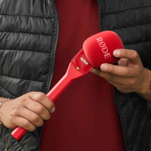 Мікрофонний тримач Interview GO Red Фото №2 Мікрофонний тримач Interview GO Red Фото №2